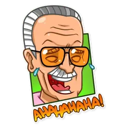 Stan Lee Telegram sticker pack