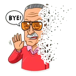 Stan Lee sticker 11