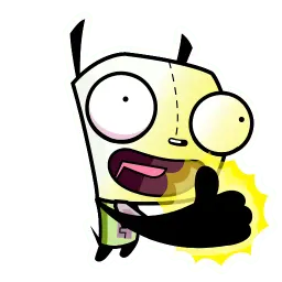 Захватчик Зим Telegram sticker pack