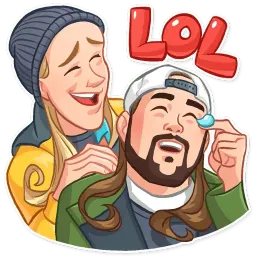 Джей и Молчаливый Боб Telegram sticker pack