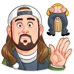 Джей и Молчаливый Боб sticker 5