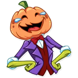 Jack Pumpkin Head Telegram sticker pack