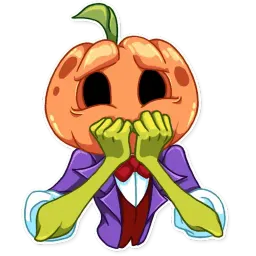 Jack Pumpkin Head sticker 4