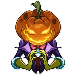 Jack Pumpkin Head sticker 6