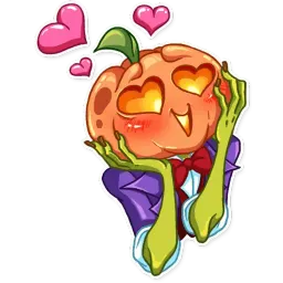 Jack Pumpkin Head sticker 7