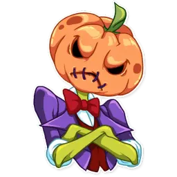 Jack Pumpkin Head sticker 8