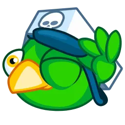 Попугай Джек sticker 6