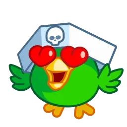 Попугай Джек sticker 7