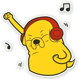 Jake sticker 6