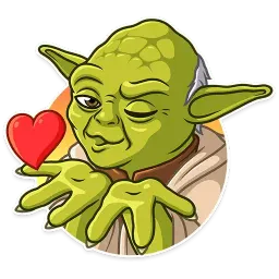 Master Yoda sticker 2