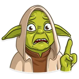 Master Yoda sticker 4