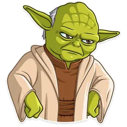 Master Yoda sticker 7