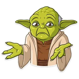 Master Yoda sticker 9