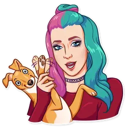 Jenna Marbles sticker 5