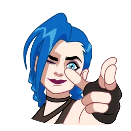 Jinx Telegram sticker pack
