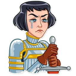 Joan of Arc sticker 12
