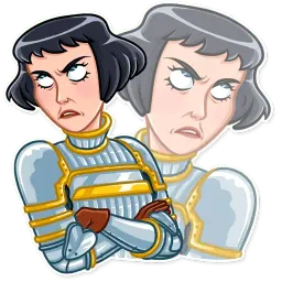 Joan of Arc sticker 10