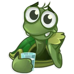 Sad Turtle Joe Telegram sticker pack