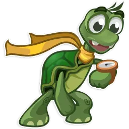 Sad Turtle Joe sticker 11