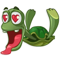 Sad Turtle Joe sticker 7