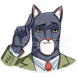 Блэксад sticker 2
