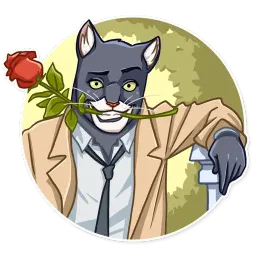 Блэксад sticker 10