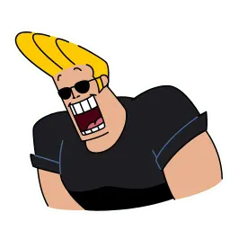 Джонни Браво Telegram sticker pack