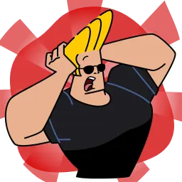 Джонни Браво sticker 4