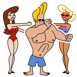 Джонни Браво sticker 6