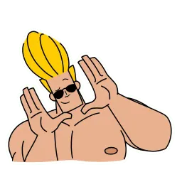 Джонни Браво sticker 7