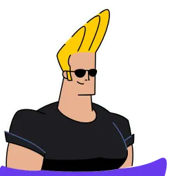 Джонни Браво sticker 10