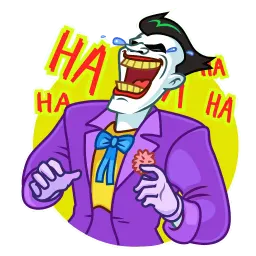 Batman-Joker Telegram sticker pack