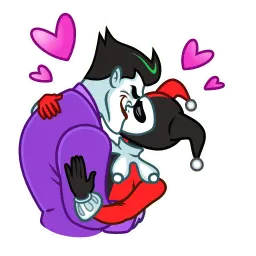 Batman-Joker sticker 2