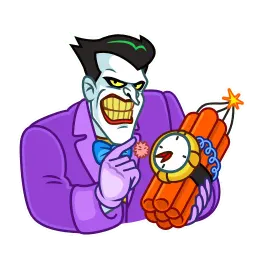 Batman-Joker sticker 12