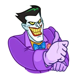 Batman-Joker sticker 3