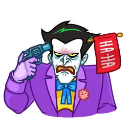 Batman-Joker sticker 9