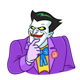 Batman-Joker sticker 10