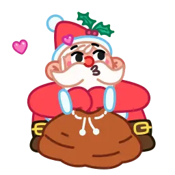 Весёлый Санта sticker 2