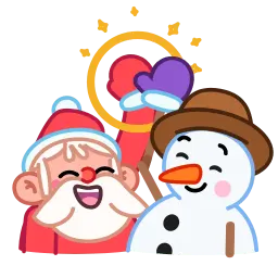 Весёлый Санта sticker 7