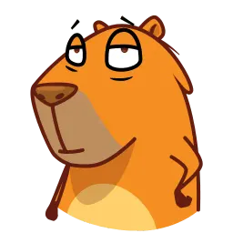 Капибара Джони sticker 3