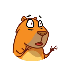 Капибара Джони sticker 8