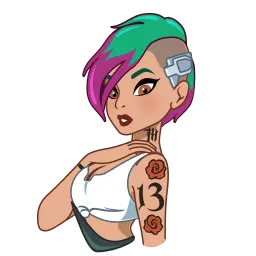 Judy Alvarez Telegram sticker pack