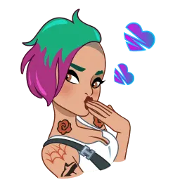 Judy Alvarez sticker 2