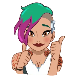 Judy Alvarez sticker 3