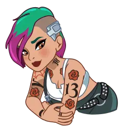Judy Alvarez sticker 4