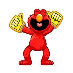 Элмо sticker 3