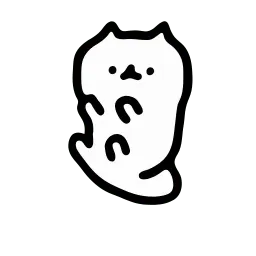 Белый кот sticker 4