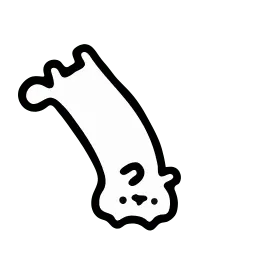 Белый кот sticker 7