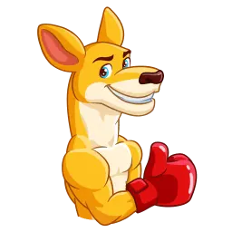 Кенгуру-боец sticker 3