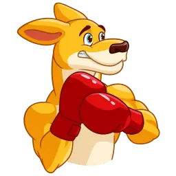 Кенгуру-боец sticker 4